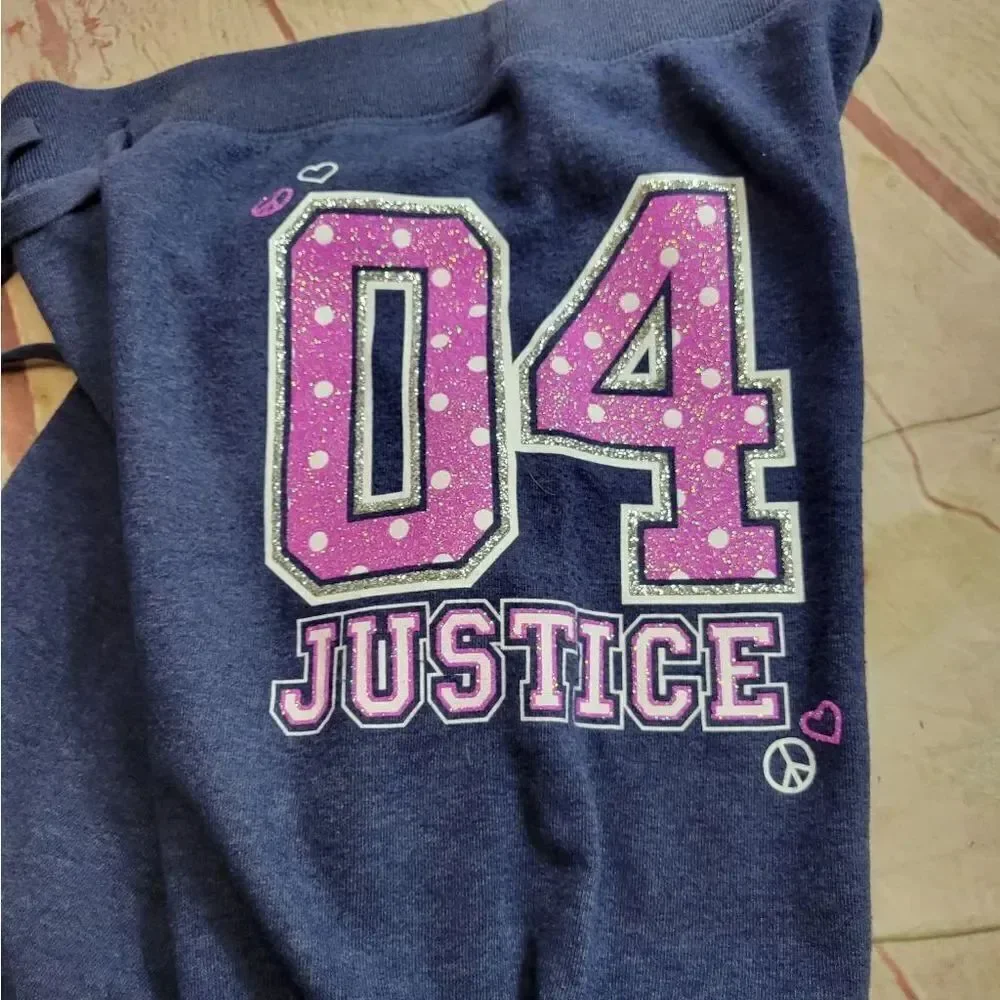 Justice warmup pants 14